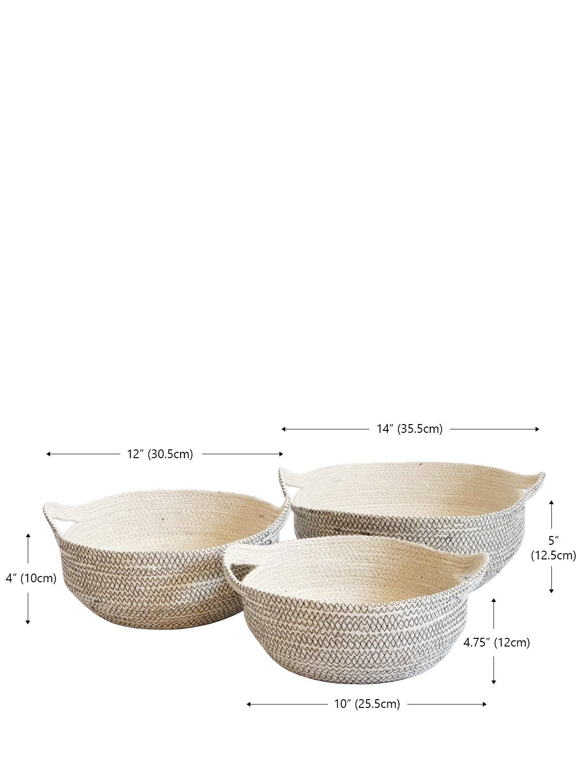 Amari Fruit Bowl - Black Fruit Bowl Baskets KORISSA