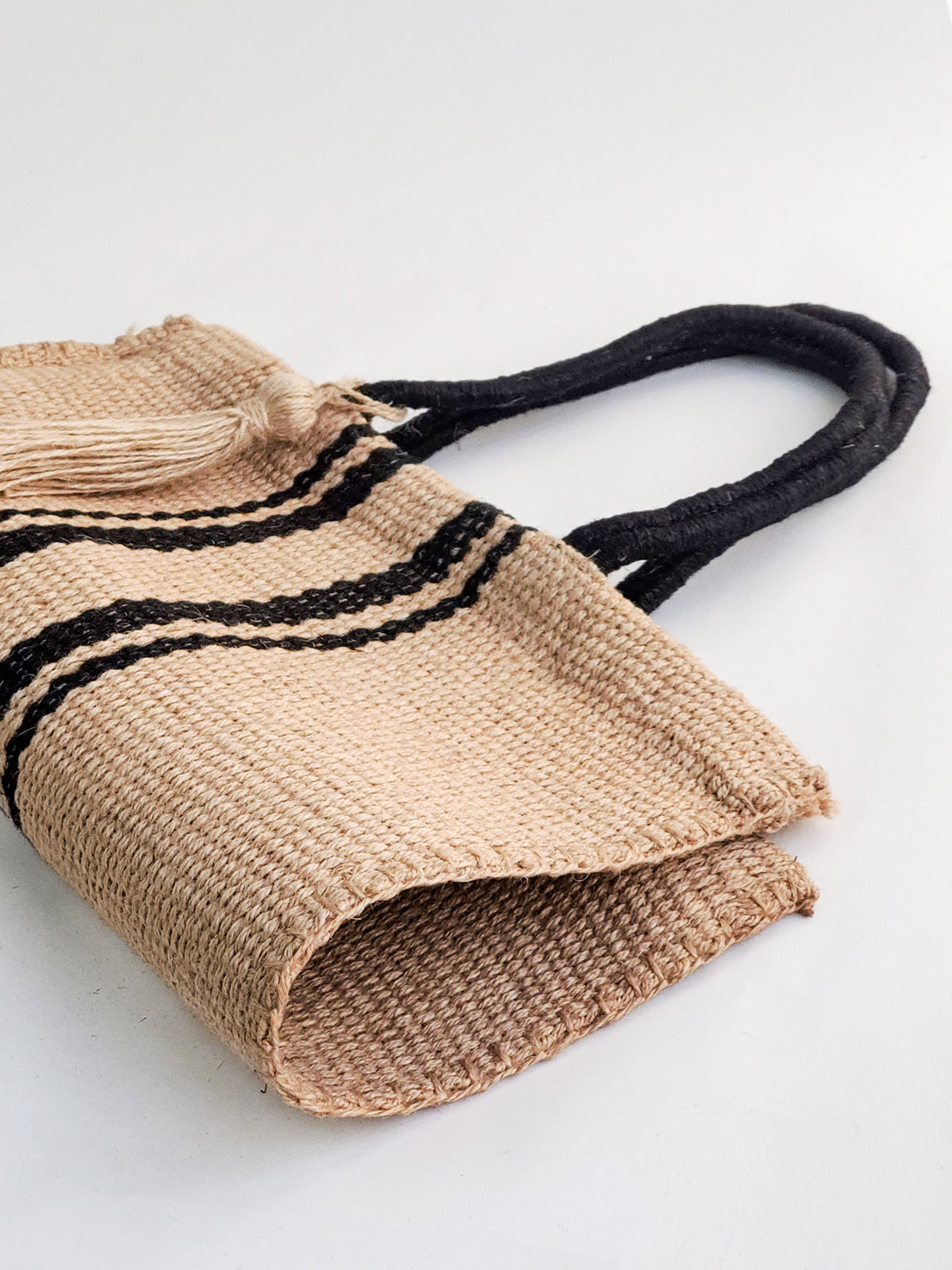 Naya Jute Tote Bag - Natural Tote KORISSA