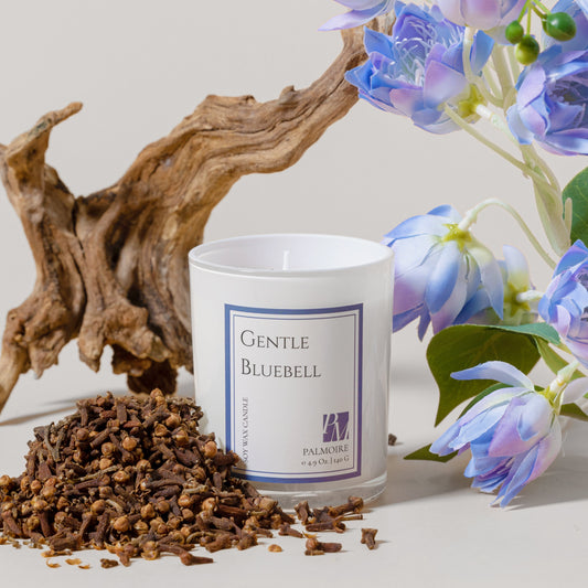 Gentle Bluebell Soy Wax Candle Candle PALMOIRE