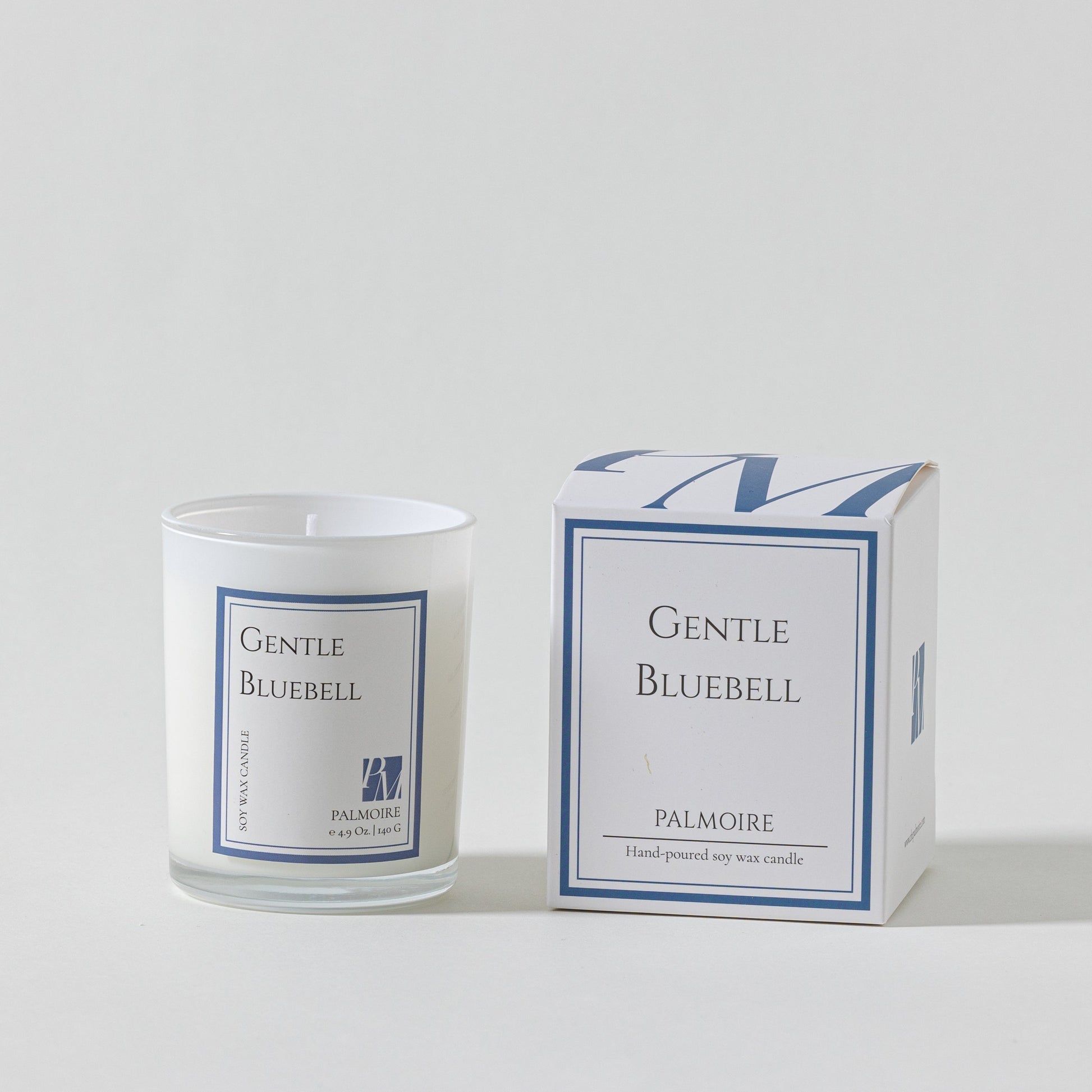 Gentle Bluebell Soy Wax Candle Candle PALMOIRE