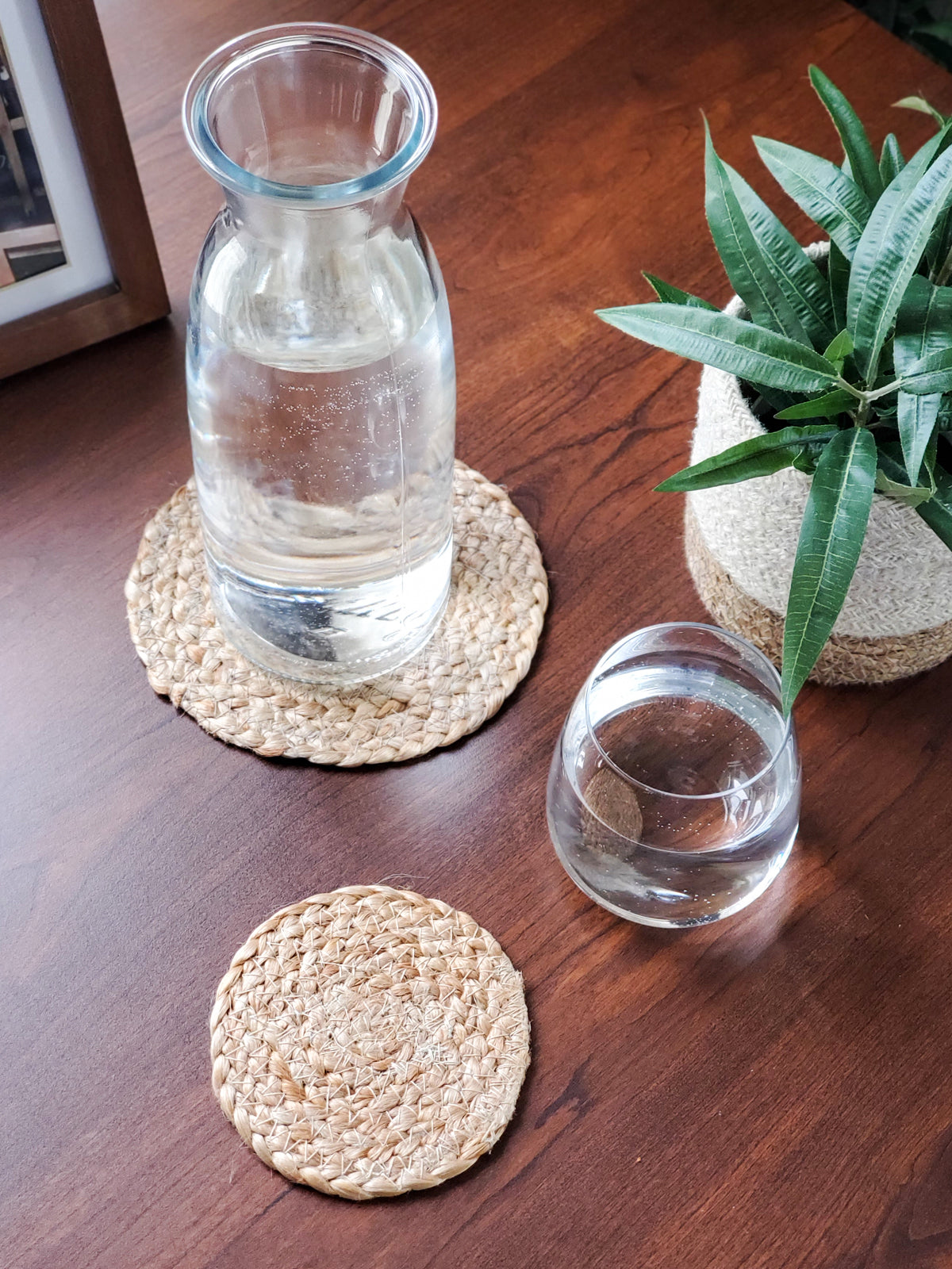 Kata Natural Drink Coasters (Set of 4) Coaster KORISSA