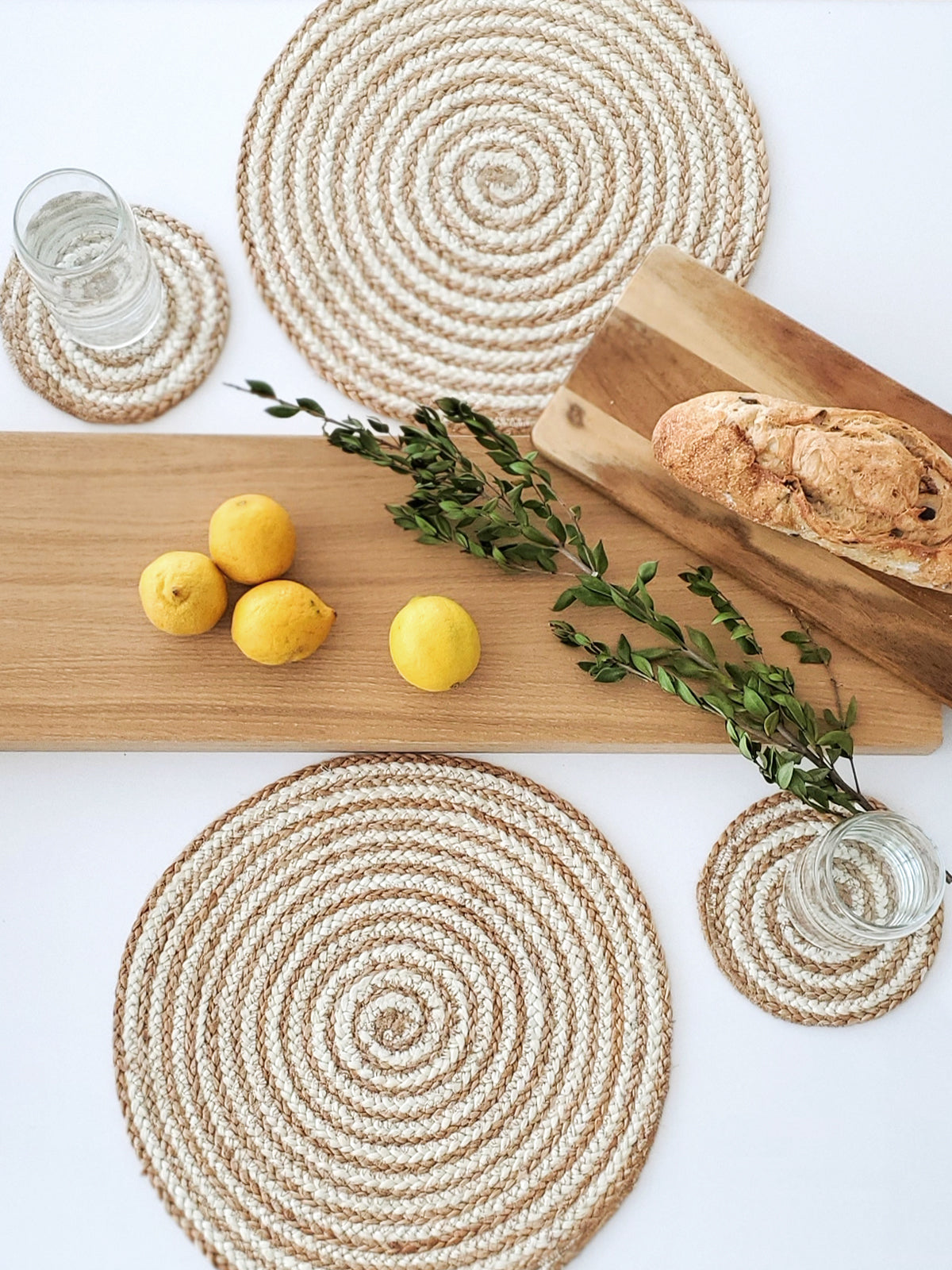 Placemats - Natural Jute (Set of 4) Placemats KORISSA