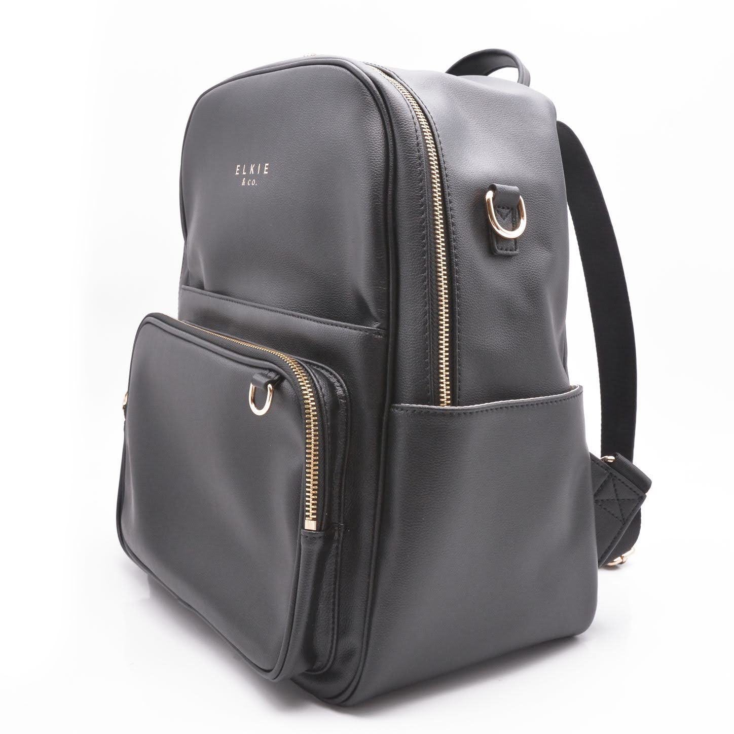 The Aspen Vegan Leather Backpack Backpack Elkie & Co.