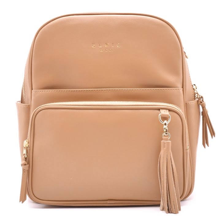 The Aspen Vegan Leather Backpack Backpack Elkie & Co.