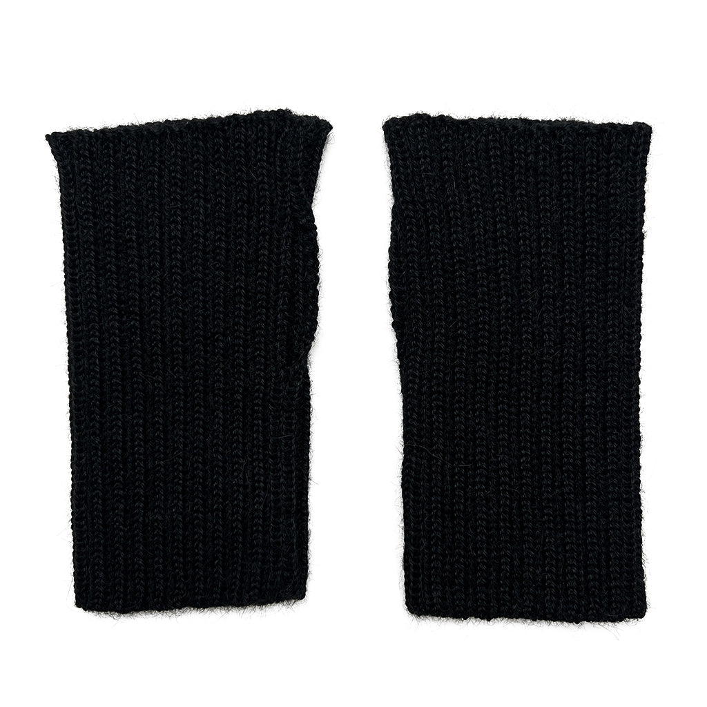 Black Minimalist Alpaca Gloves Gloves SLATE + SALT