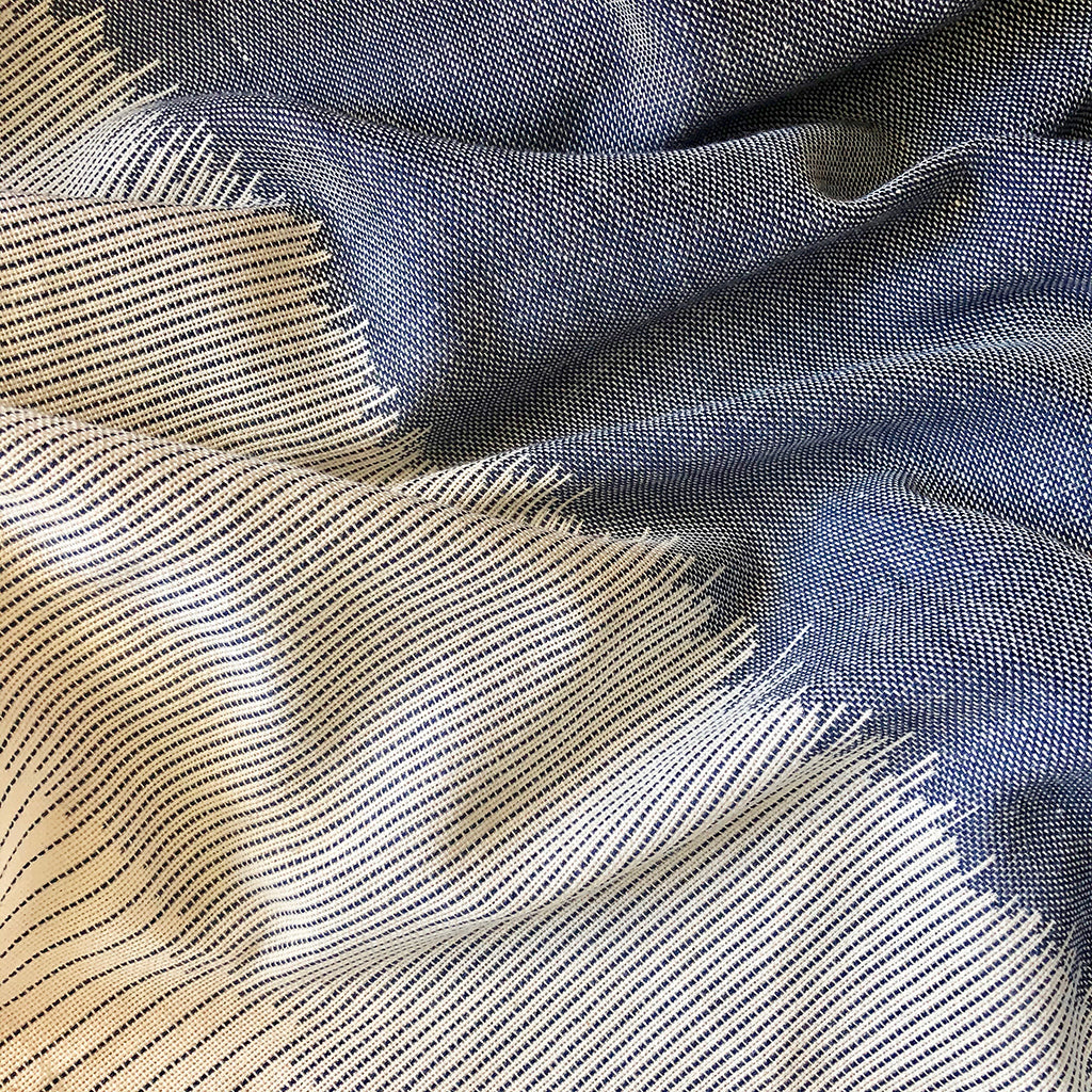 Striped Organic Cotton Scarf Scarves SLATE + SALT