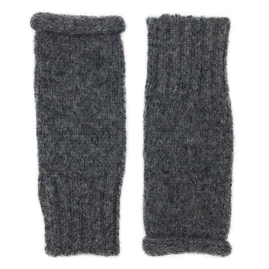 Charcoal Essential Knit Alpaca Gloves Gloves SLATE + SALT