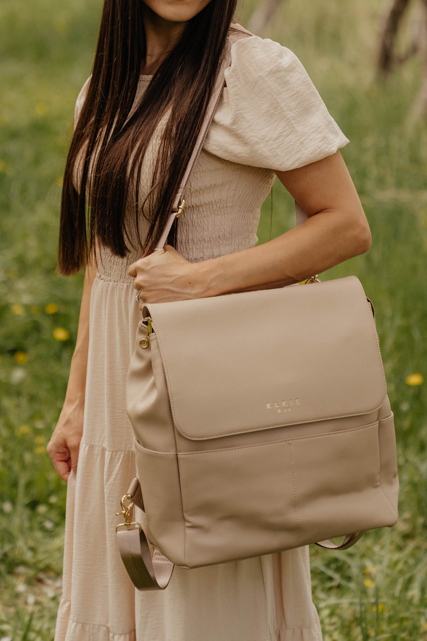 The Milan Vegan Leather Backpack backpacks Elkie & Co.