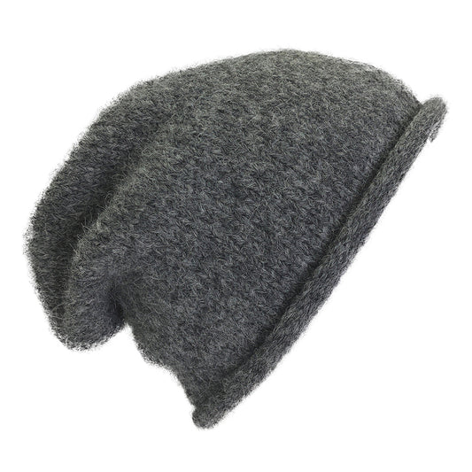 Charcoal Essential Knit Alpaca Beanie Beanie SLATE + SALT