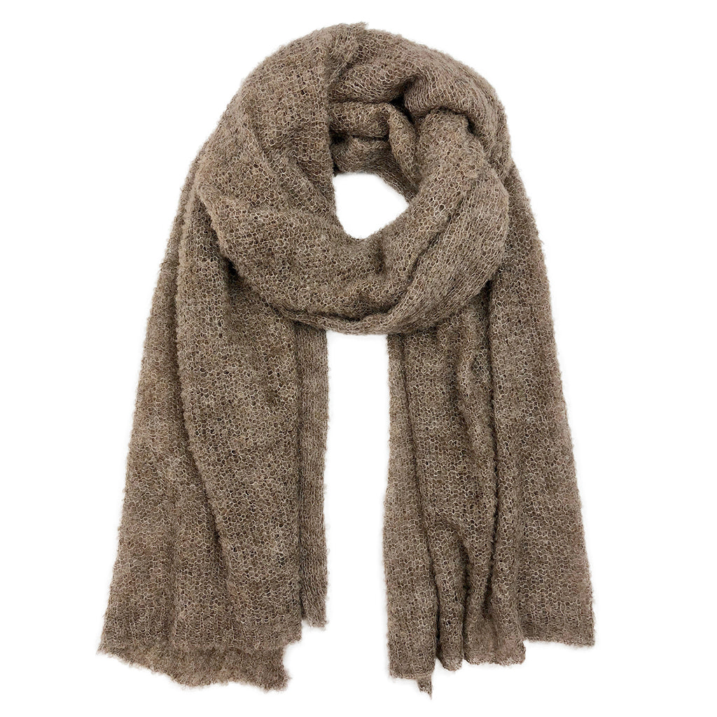 Autumn Ultra Plush Alpaca Scarf Scarves SLATE + SALT