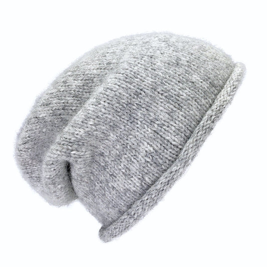 Gray Essential Knit Alpaca Beanie Beanie SLATE + SALT