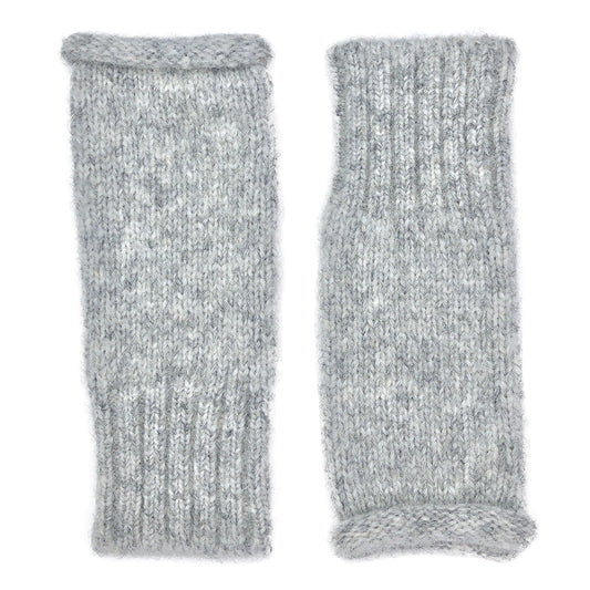 Gray Essential Knit Alpaca Gloves Gloves SLATE + SALT