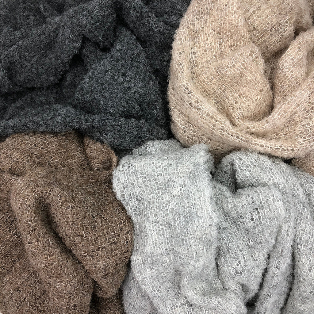 Autumn Ultra Plush Alpaca Scarf Scarves SLATE + SALT