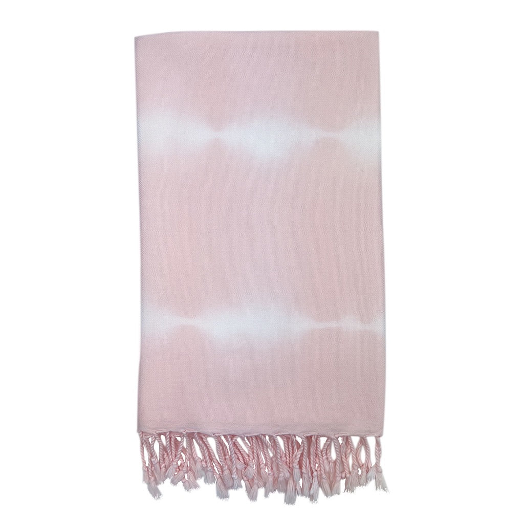 Blush Tie Dye Turkish Beach Towel Beach Towel SLATE + SALT