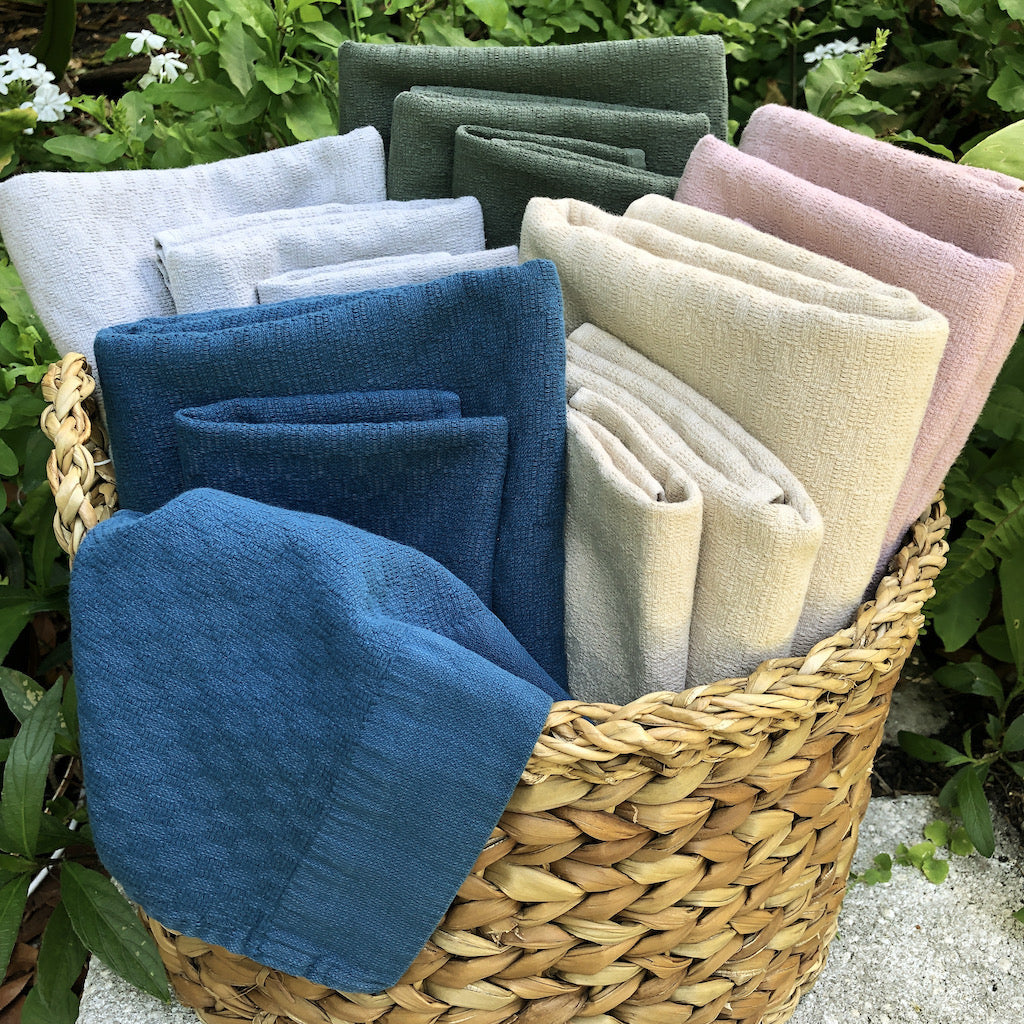 Turkish Towel Bundle Set of 3 Bath Towel SLATE + SALT