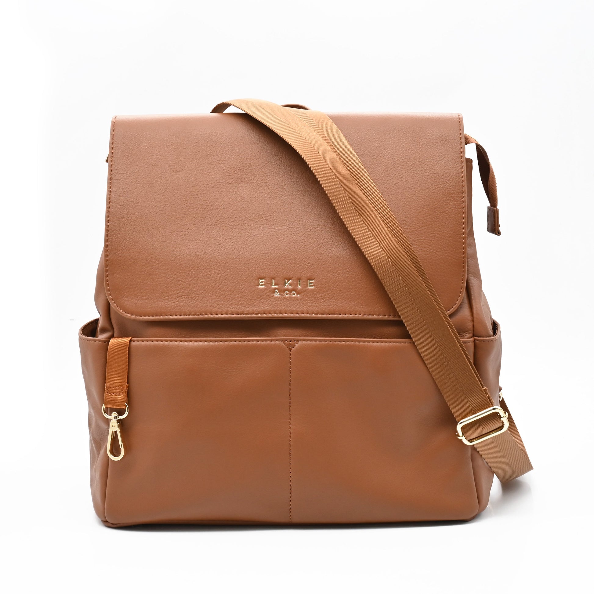 The Milan // Genuine Leather Backpack Backpack Elkie & Co.